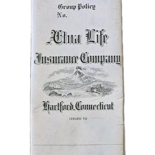 Vintage aetna life - aetna, insurance